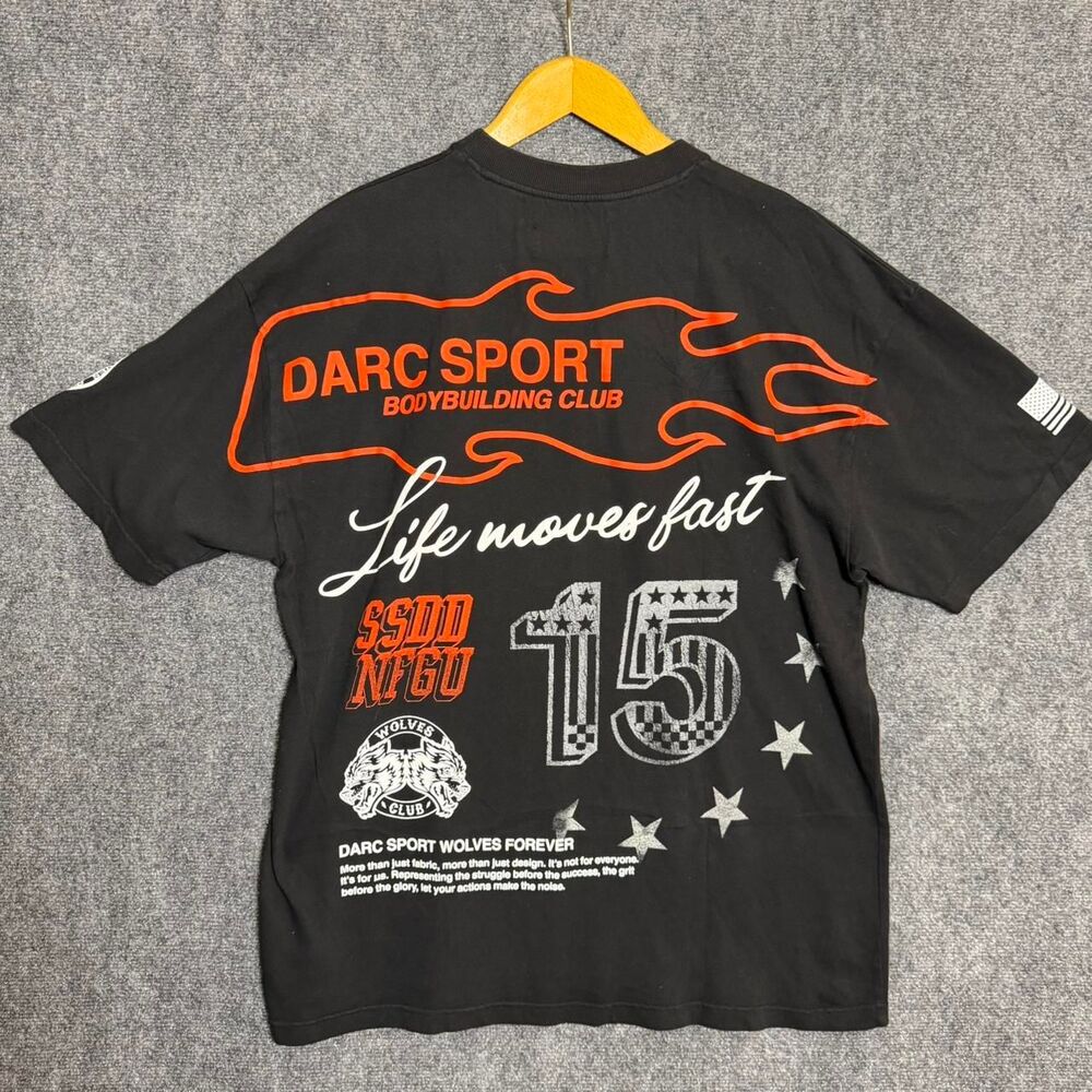 Darc-sport Men's Black T-shirt